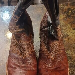 Lucchese boots- full quill ostrich